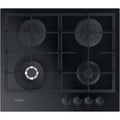 Whirlpool AKTL 629/NB1 cooktop Black Built-in 59 cm Gas 4 zone(s) AGD - Produkty/Płyty grzejne do zabudowy Your Sports Performance