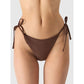 Women's swimsuit bikini top 4F 4FWSS24UBKBF042-81S Brown *Kategoria tymczasowa Your Sports Performance