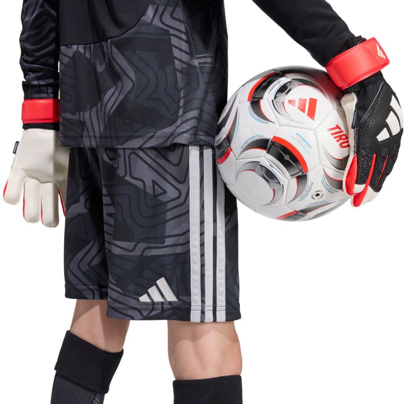 adidas Tiro 26 Competition Goalkeeper Kids' Shorts Black and Gray KC5468