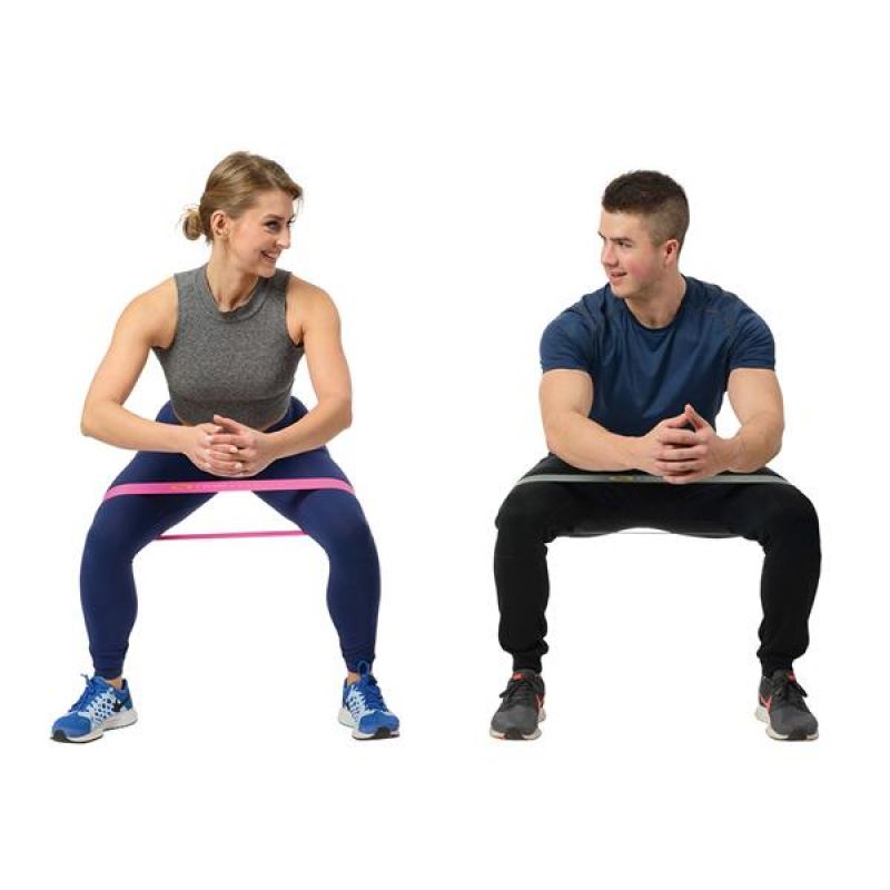 Exercise rubbers set HMS PRO SET GU04 Accessories/Training equipment/Gumy do treningu siłowego Your Sports Performance