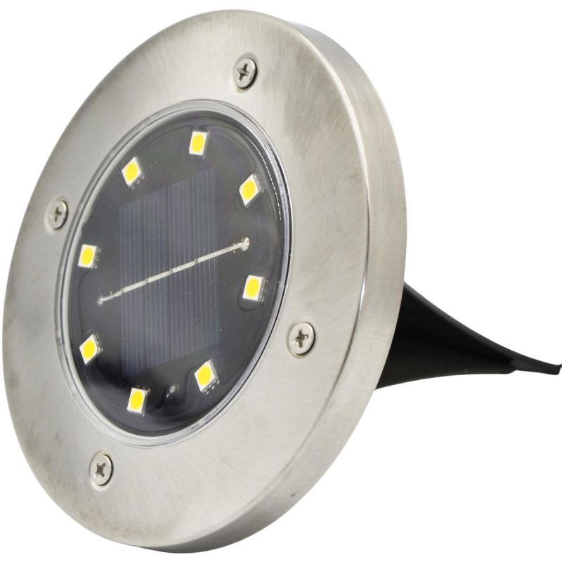 SOLAR LAMP 8 LED SMD FOR DRIVE INTO THE GROUND 1 PCS Dom I Ogród/Lampy I Lampiony/Lampy Your Sports Performance