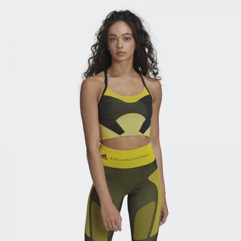 Adidas By Stella Mccartney Truestrength Yoga Knit Light-Support Bra HI4755 Clothing/Running Adidas