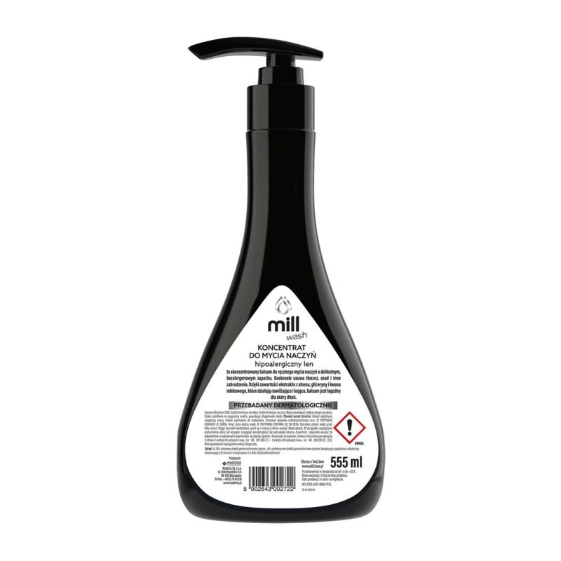 MILL WASH Hypoallergenic Linen dishwashing balm concentrate 555ml Chemia/Płyny do mycia naczyń Your Sports Performance