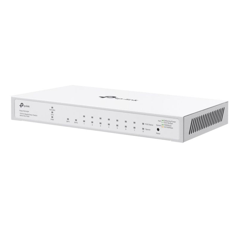 TP-Link FESTA FS310GP Network Links Managed L2/L2+ Gigabit Ethernet (10/100/1000) PoE Support 1U White Komunikacja i łączność/Switch-e Your Sports Performance