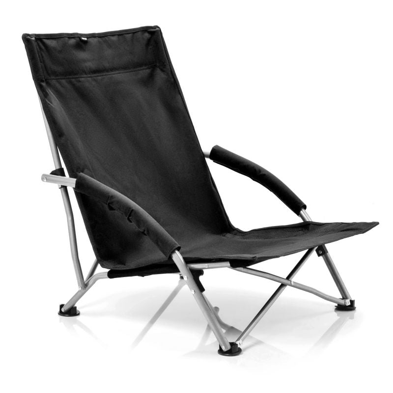 Meteor Coast beach lounger black To be categorized Your Sports Performance