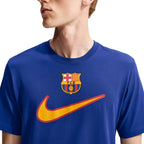Nike FC Barcelona Swoosh Men's T-Shirt Blue IQ5042 455