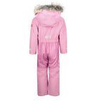 Trollkids Kids Kirkenes Snowsuit for Girls, Snowy, Waterproof, Pink (387-231) Clothing Your Sports Performance