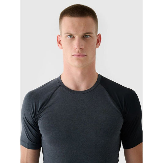 Men's quick-drying running shirt 4F 4FWAW24TFTSM0955-20M *Kategoria tymczasowa Your Sports Performance