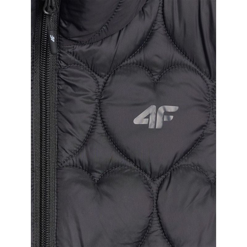 Girls' down vest with synthetic filling 4F 4FJRAW25TVJAF323-20S Clothing Your Sports Performance