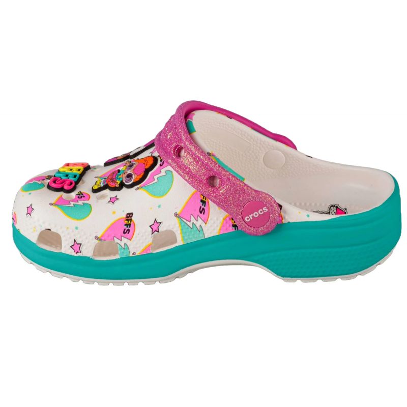 Crocs LOL Surprise Diva Girls Classic Clog Jr 209466-100 clogs Footwear/Outdoor Crocs