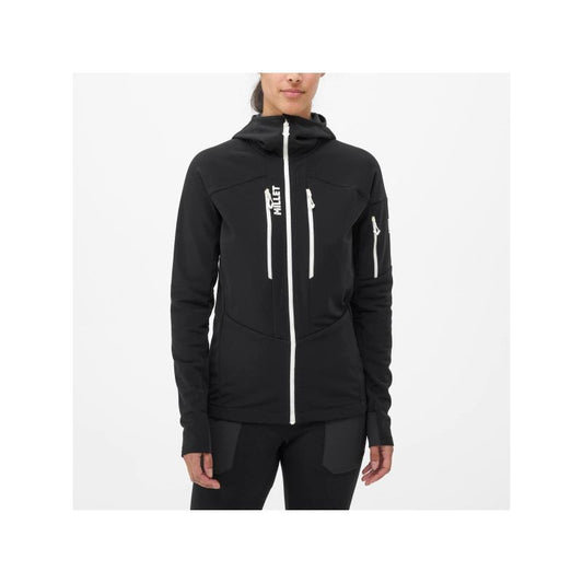 MILLET W Pierra Ment Hoodie Jacket Black Import z PMSport Your Sports Performance