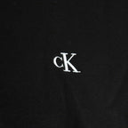 Calvin Klein Zip Fleece Hoodie Logo Tape Black - LZ04RE285G-UB1 WD