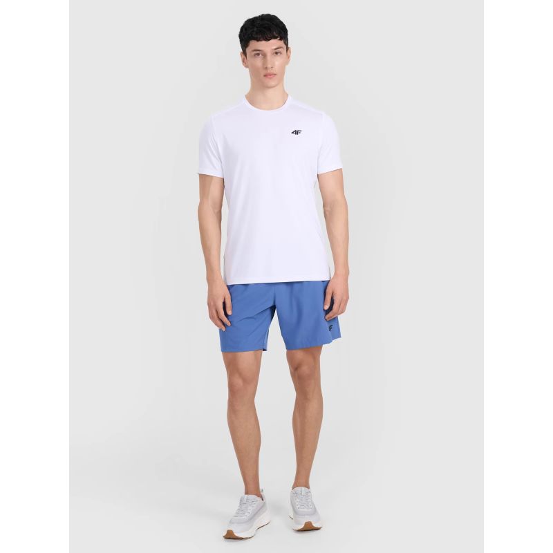 Men's quick-drying training T-shirt 4F 4FWMM00TFTSM1830-10S *Kategoria tymczasowa Your Sports Performance