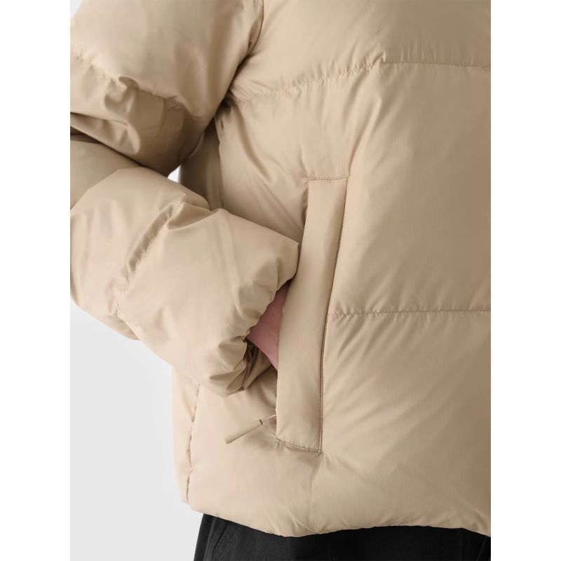 Women's winter down jacket with natural filling 4F 4FWAW24TDJAF481-83S 4f