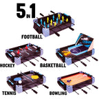FOOTBALL TABLE TENNIS HOOKUP BOWL BASKETBALL 5IN1 UMBRO Sport/Sporty Towarzyskie/Piłkarzyki Your Sports Performance