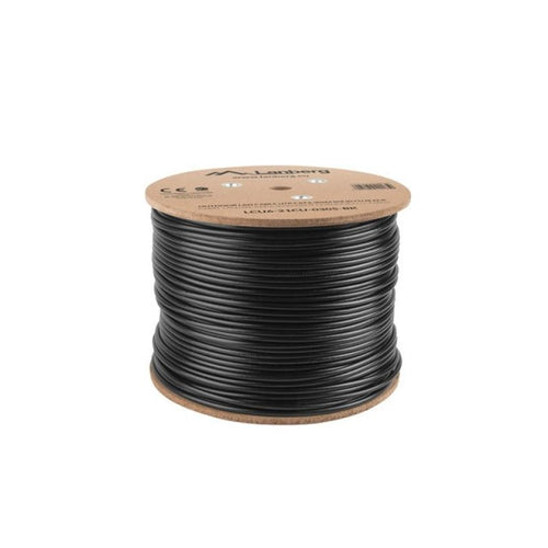 Lanberg LCU6-21CU-0305-BK external network cable (UTP; 305m; cat. 6; black) Kable, gniazda i wtyki/Kable sieciowe Your Sports Performance