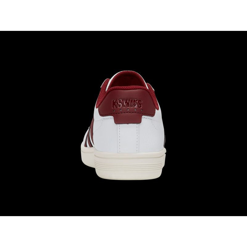 K-swiss sneakers COURT TIEBREAK II WHITE/TIBETAN RED/SNOW WHITE-M (04413-152-M) K- Swiss