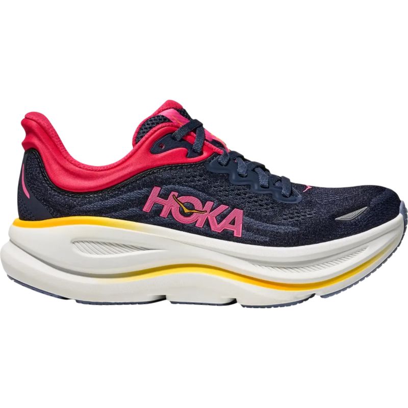 HOKA Bondi 9 Varsity Navy/Nautical Dusk Women's Running Shoes (1162012-VLD) In preparation Your Sports Performance