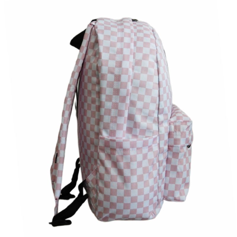 Vans Old Skool Grom Check Coral 18L School Backpack - VN000J3KD3X1 Akcesoria i sprzęt koszykarski/Torby i plecaki Your Sports Performance