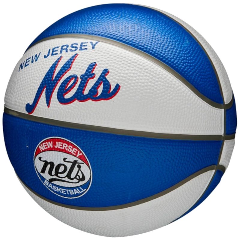 Wilson NBA Team Retro Brooklyn Nets Mini Ball WTB3200XBBRO Accessories/Balls/Basketball Your Sports Performance
