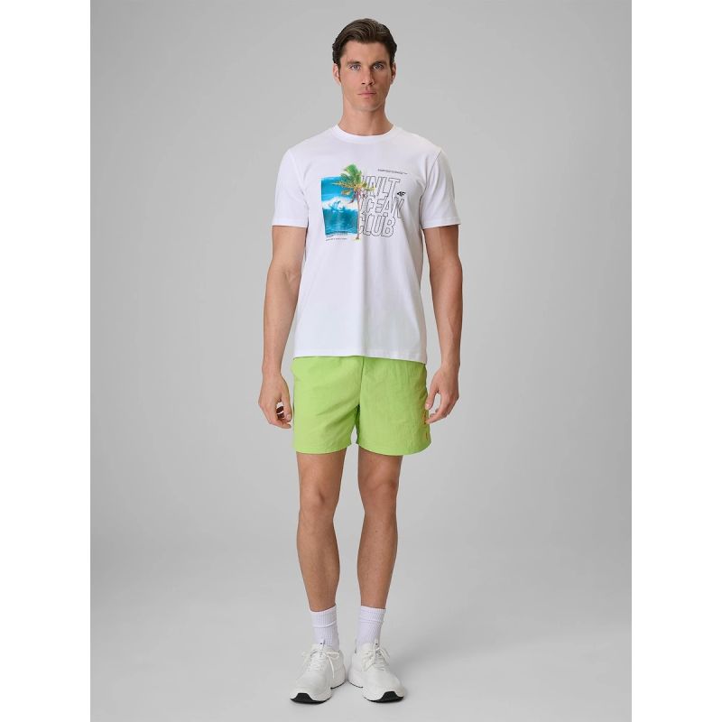 Men's regular printed T-shirt 4F 4FRSS26TTSHM4303-10S 4f