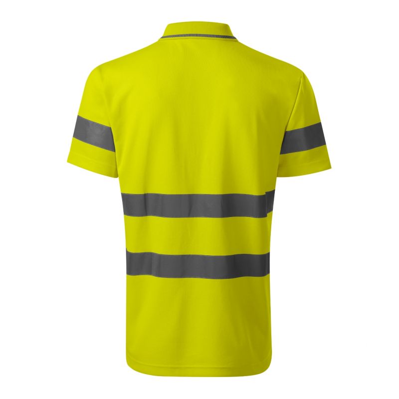 Rimeck HV Runway M polo shirt MLI-2V997 fluorescent yellow Clothing/Lifestyle/T-shirts/Rimeck Your Sports Performance