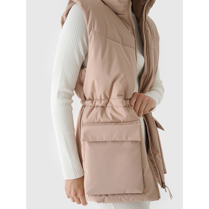 Women's down vest with synthetic filling 4F 4FWAW24TVJAF135-83S *Kategoria tymczasowa Your Sports Performance