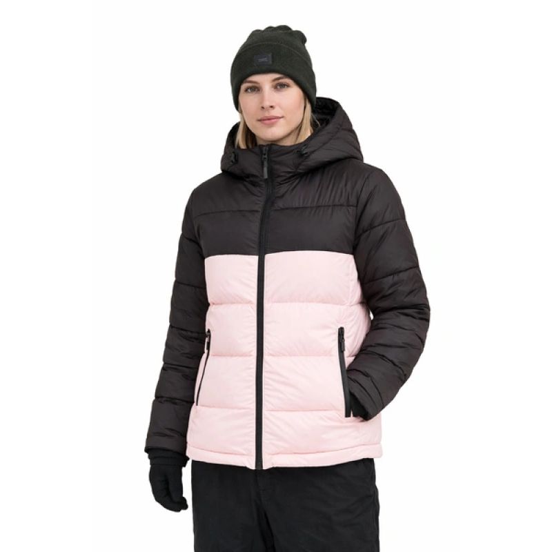 O'neill O'riginals Puffer Jacket Peach Whip Color Block [1500070-44021] size S To be categorized Your Sports Performance