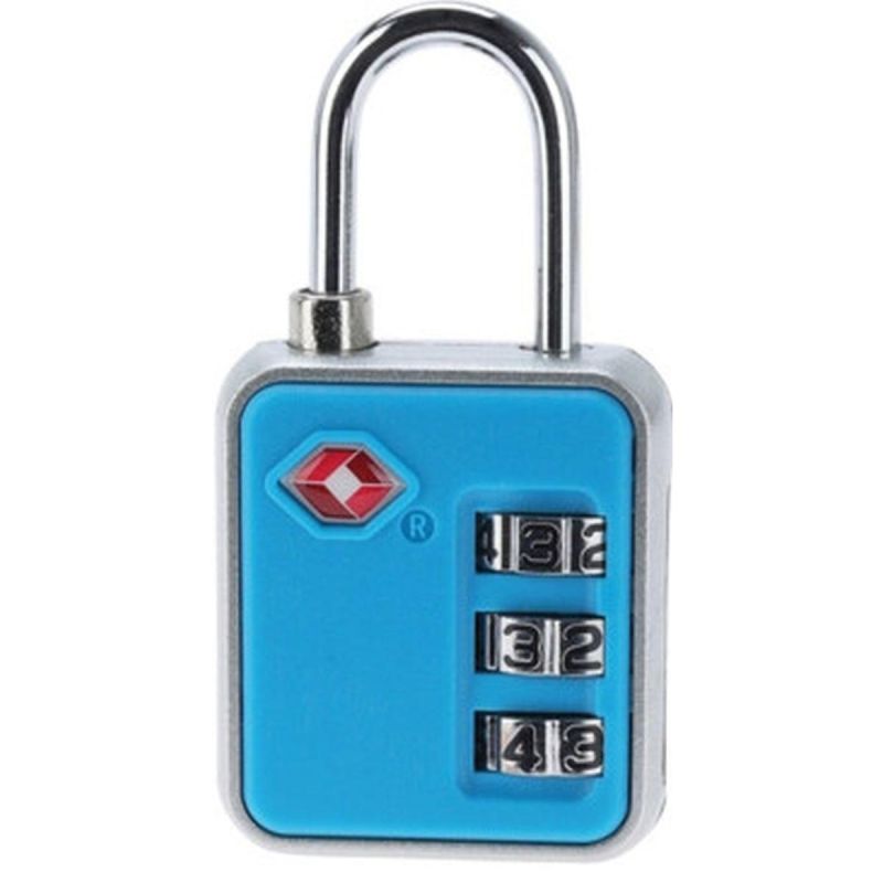 COMBINATION PADLOCK FOR SUITCASE BAG PROWORLD BLUE Accessories Your Sports Performance