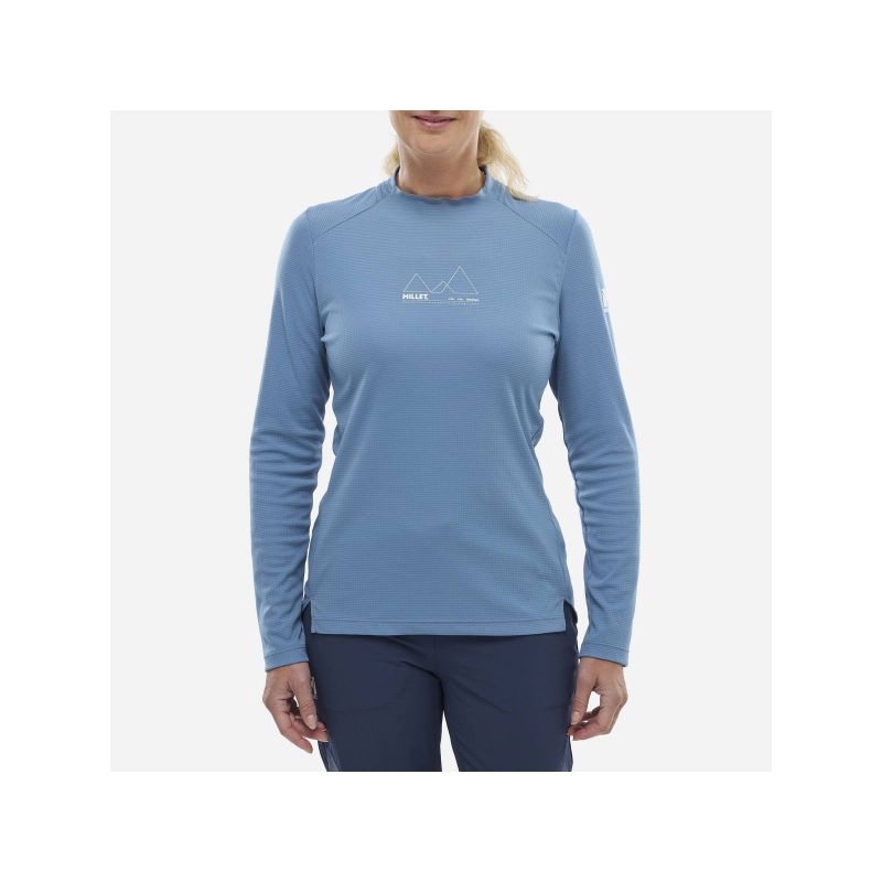 MILLET Kamet Ts Ls W women's t-shirt blue