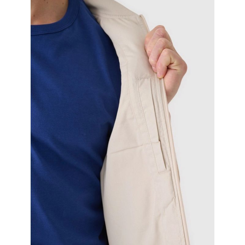 Men's down vest with stand-up collar 4F 4FRAW24TVESM171-12S 4f