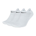 Nike Everyday Cushion No-Show Socks, 3-Pack - White Clothing/Training/Socks Nike