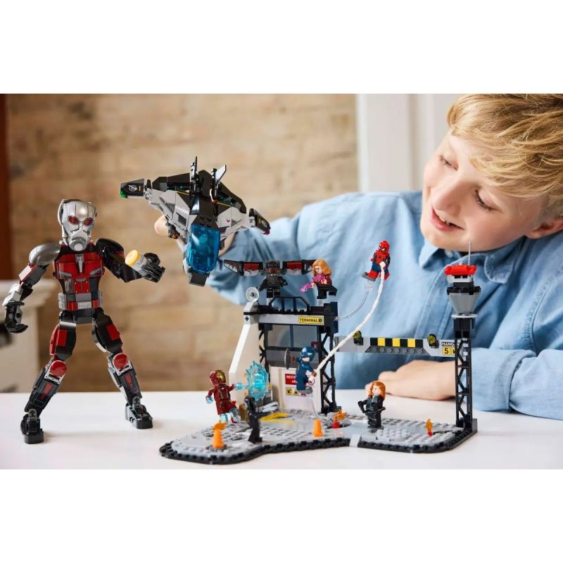 LEGO MARVEL SUPER HEROES 76314 Captain America: Civil War Battle In preparation Your Sports Performance