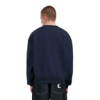Karl Kani sweatshirt Varsity Print Os Crewneck PD00007519 In preparation Your Sports Performance