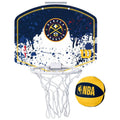 Basketball backboard Wilson NBA Team Denver Nuggets Mini Hoop WTBA1302DEN Accessories/Sports facilities equipment Your Sports Performance