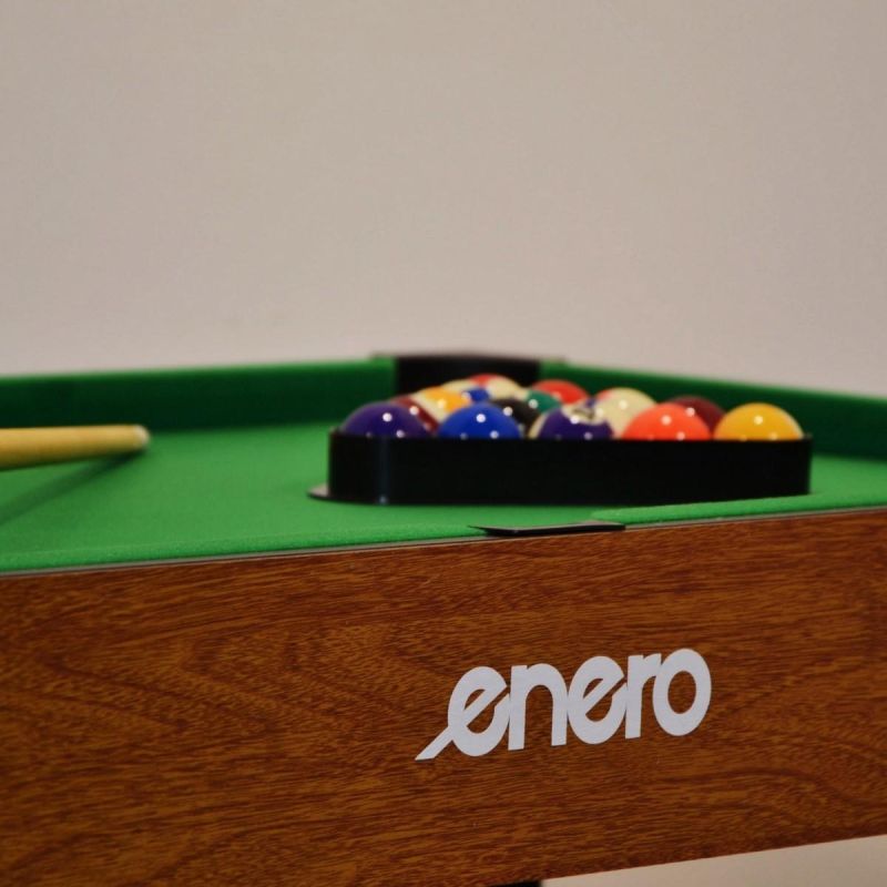 3-in-1 WOODEN TABLE FOR FOOTBALL, BILLIARDS, AIR HOOKUP 121x61x81CM Accessories Your Sports Performance