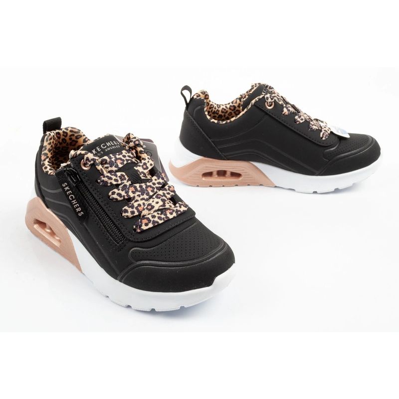 Skechers Uno Lite 2.0 Black Youth Kids' Sports Shoes