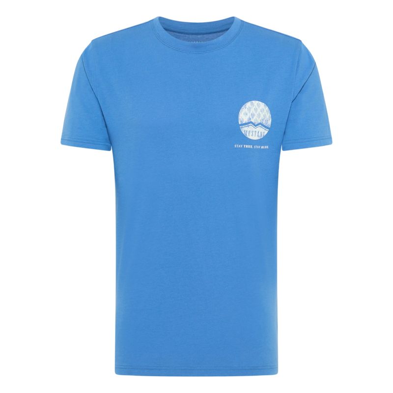 Mustang T-shirt Alex C Print M 1013548 5234 Clothing/Lifestyle/T-shirts/Mustang Your Sports Performance