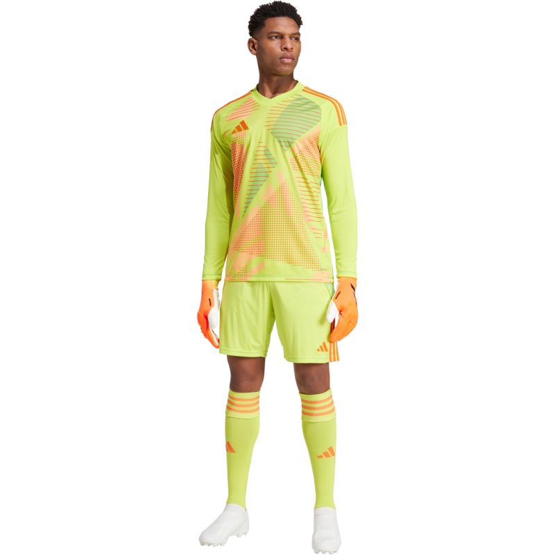 adidas Tiro 24 Competition Long lime green men's goalkeeper jersey IU0291 Clothing Your Sports Performance