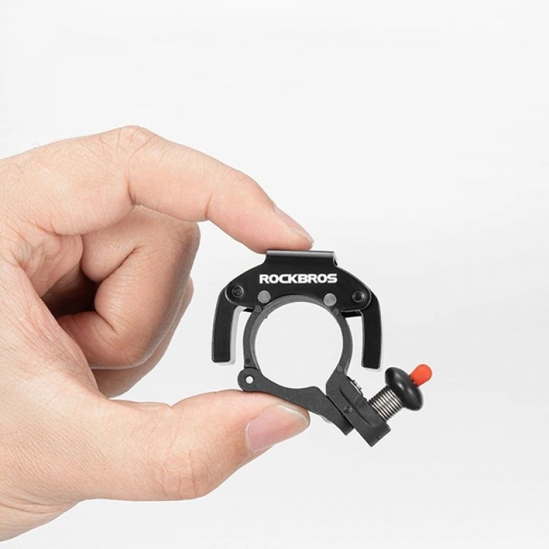 Rockbros 34210006001 C-Shape Bicycle Bell - Black Accessories/Bicycle/Akcesoria rowerowe Your Sports Performance