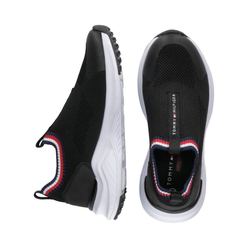 Tommy Hilfiger Low Cut Easy-On Sneaker Black W T3A5-33057-1355999-999 Footwear/Lifestyle/Tommy Hilfiger Your Sports Performance