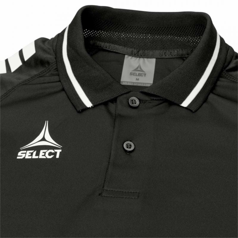 SELECT Monaco polo shirt black v24 In preparation Your Sports Performance