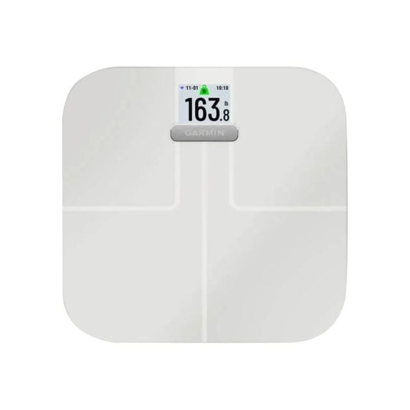 Garmin Index S2 Rectangle White Electronic Personal Scale AGD - Produkty/Wagi łazienkowe Your Sports Performance