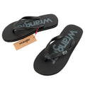 Wrangler men's flip-flops shoes Cole Flipflop black Wrangler