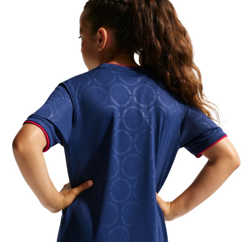 Nike FC Barcelona Third Kids' T-shirt Navy Blue II6713 498