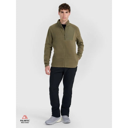 Polartec regular men's fleece with stand-up collar 4F 4FWAW25TFLEM333-43S 4f