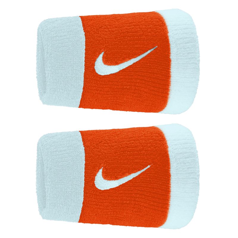 Nike Swoosh Doublewide Wristbands 92800648540 Accessories/Straps/Nike Nike