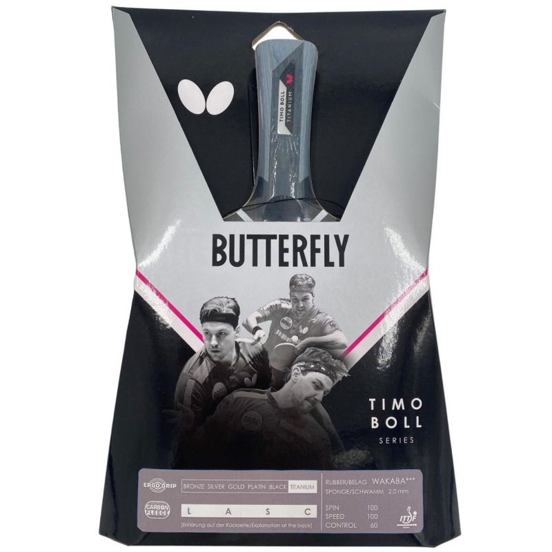 Butterfly Timo Boll Titanium SUN/25726 ping pong bat Accessories/Rackets and accessories Your Sports Performance
