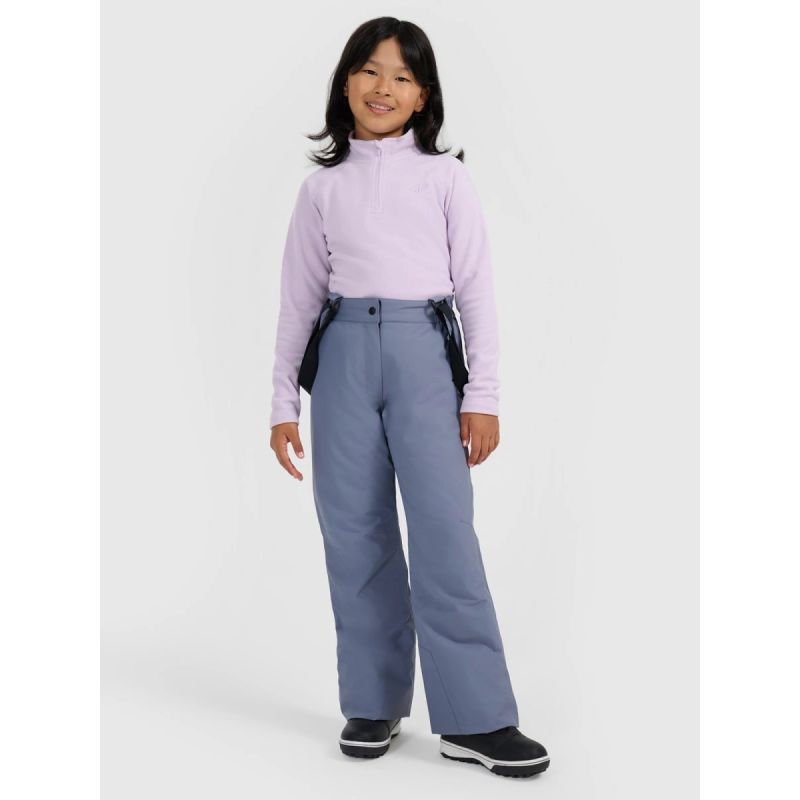 Girls' thermal fleece underwear (top) 4F 4FJRAW25UFLEF070-51S *Kategoria tymczasowa Your Sports Performance
