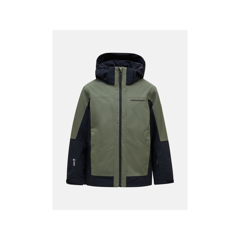 Peak Performance Jr Rider Tech Insulated Jacket J Green Import z PMSport Your Sports Performance